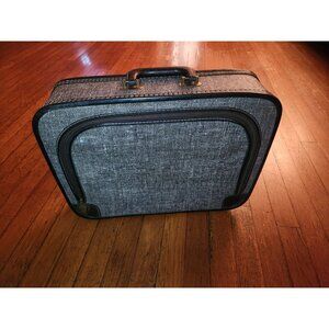 Vintage Tweed Look 50s/60s Suitcase